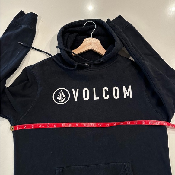 Volcom Black Hoodie Size Medium - Picture 3 of 5